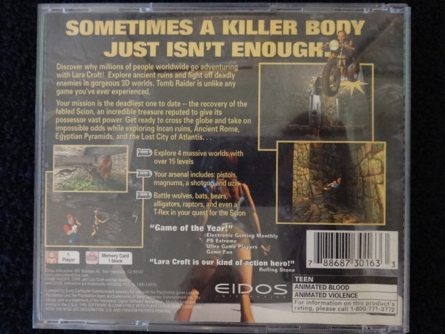Tomb Raider Sony PlayStation