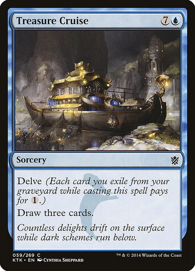 Treasure Cruise - Magic The Gathering - Khans of Tarkir