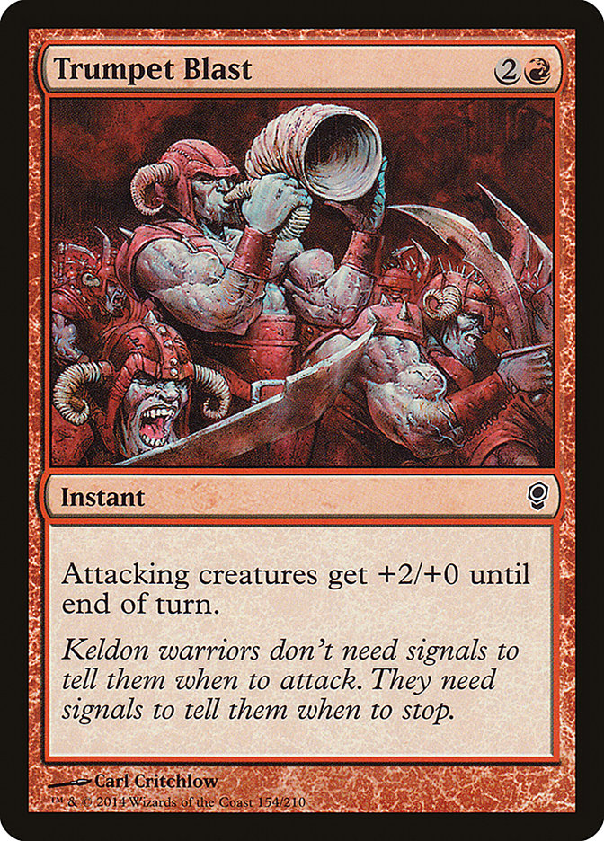 Trumpet Blast Magic The Gathering Conspiracy