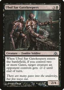 Ubul Sar Gatekeepers - Magic The Gathering - Dragon's Maze