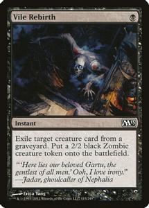 Vile Rebirth - Magic The Gathering - Magic 2013 M13