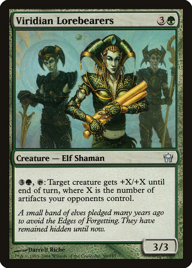 Viridian Lorebearers - Magic The Gathering - Fifth Dawn