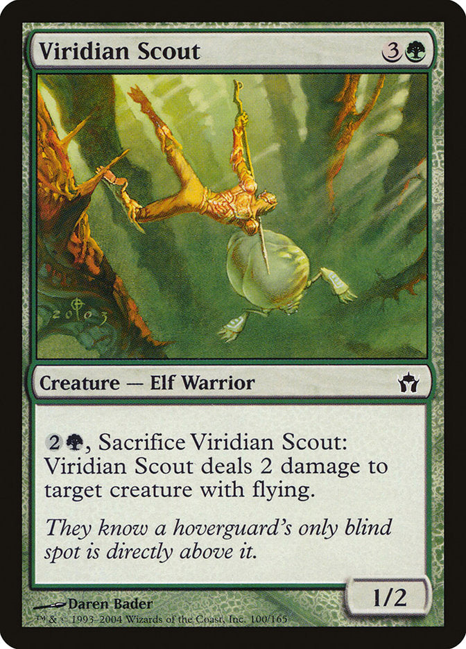 Viridian Scout - Magic The Gathering - Fifth Dawn