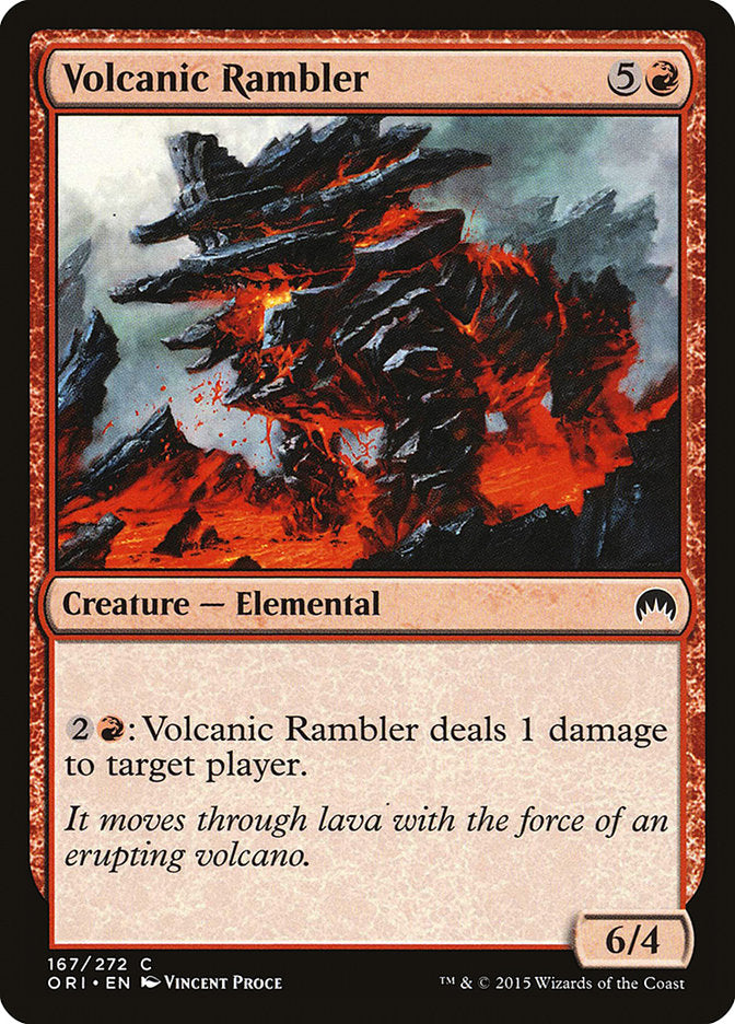 Volcanic Rambler - Magic The Gathering - Magic Origins