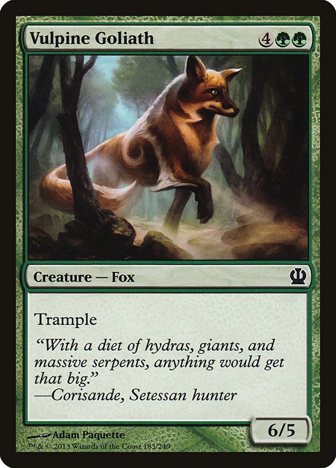 Vulpine Goliath Magic The Gathering Theros