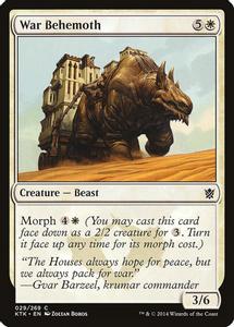 War Behemoth - Magic The Gathering - Khans of Tarkir
