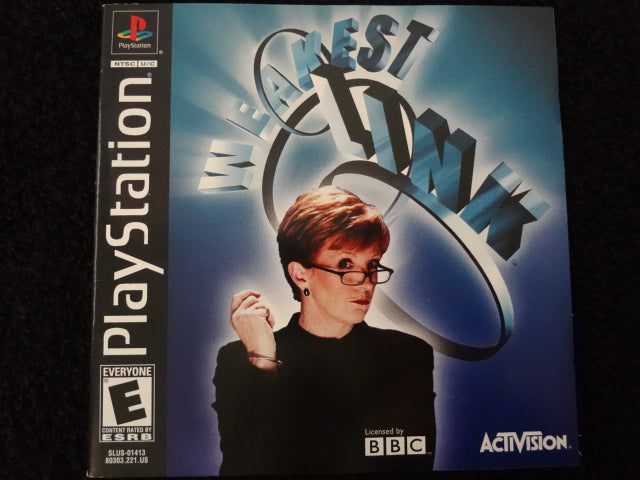 Weakest Link Sony PlayStation