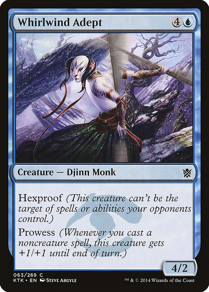 Whirlwind Adept Magic The Gathering Khans of Tarkir