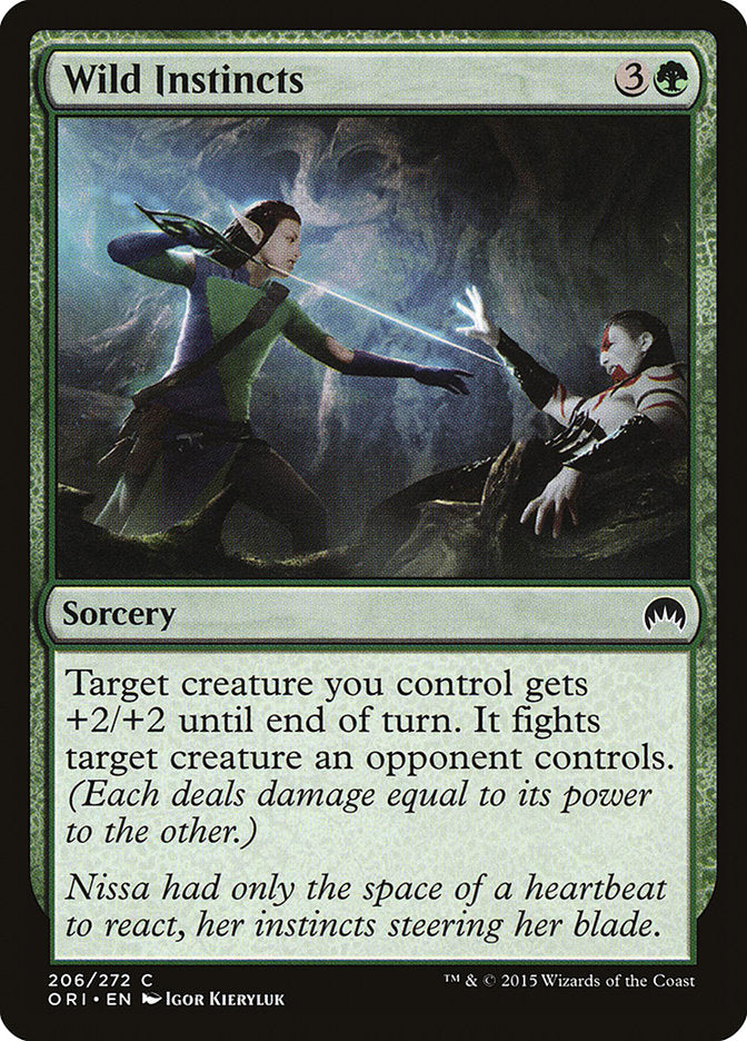 Wild Instincts - Magic The Gathering - Magic Origins
