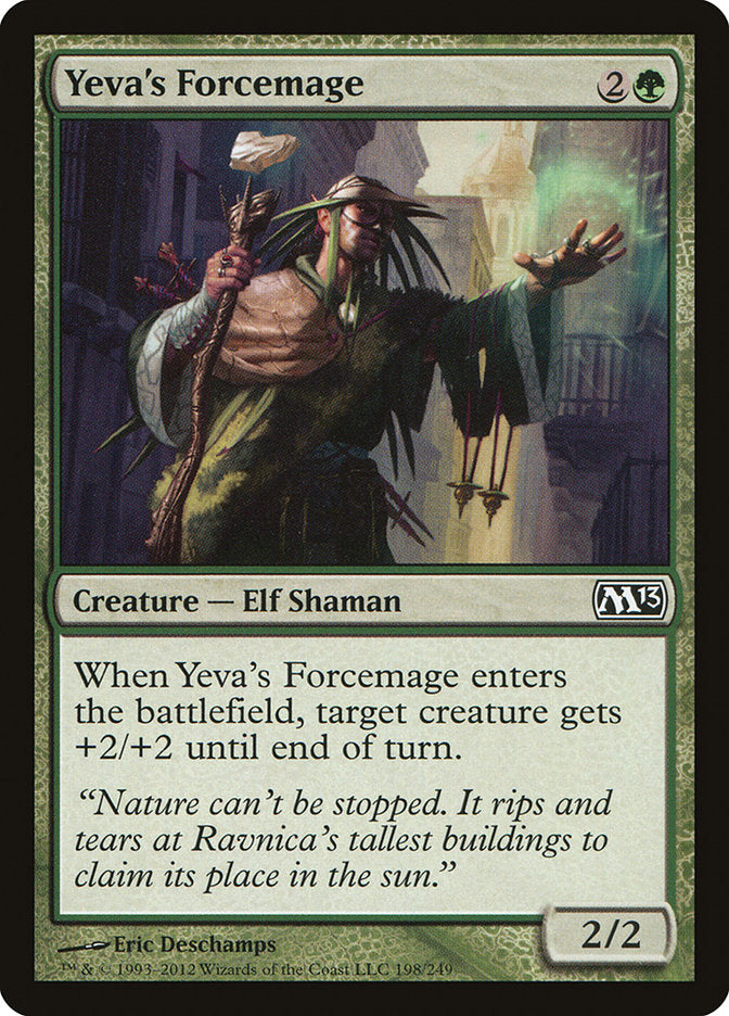 Yeva's Forcemage - Magic The Gathering - Magic 2013 M13