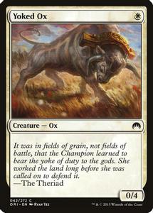 Yoked Ox - Magic The Gathering - Magic Origins