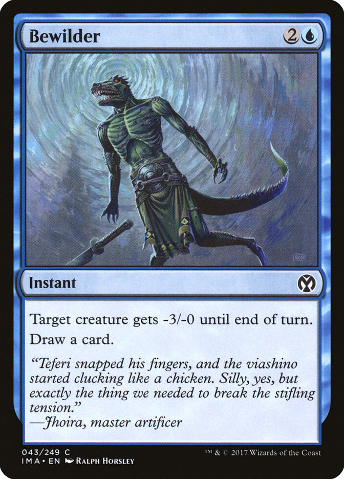 bewilder magic the gathering iconic masters ima-43