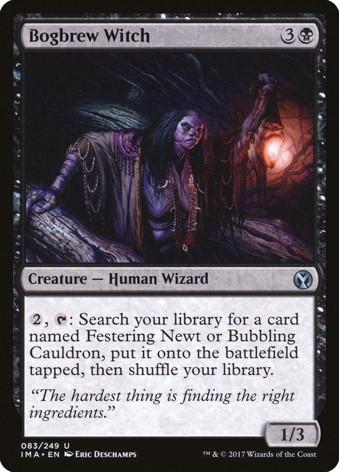 bogbrew witch magic the gathering iconic masters ima-83