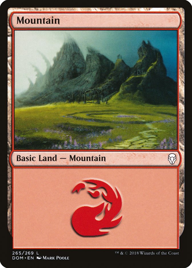 mountain - Magic The Gathering - dominaria dom-265