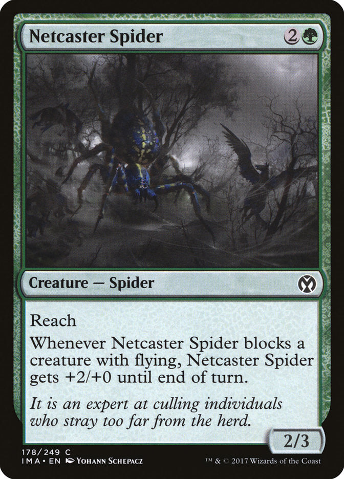 netcaster spider - Magic The Gathering - iconic masters ima-178