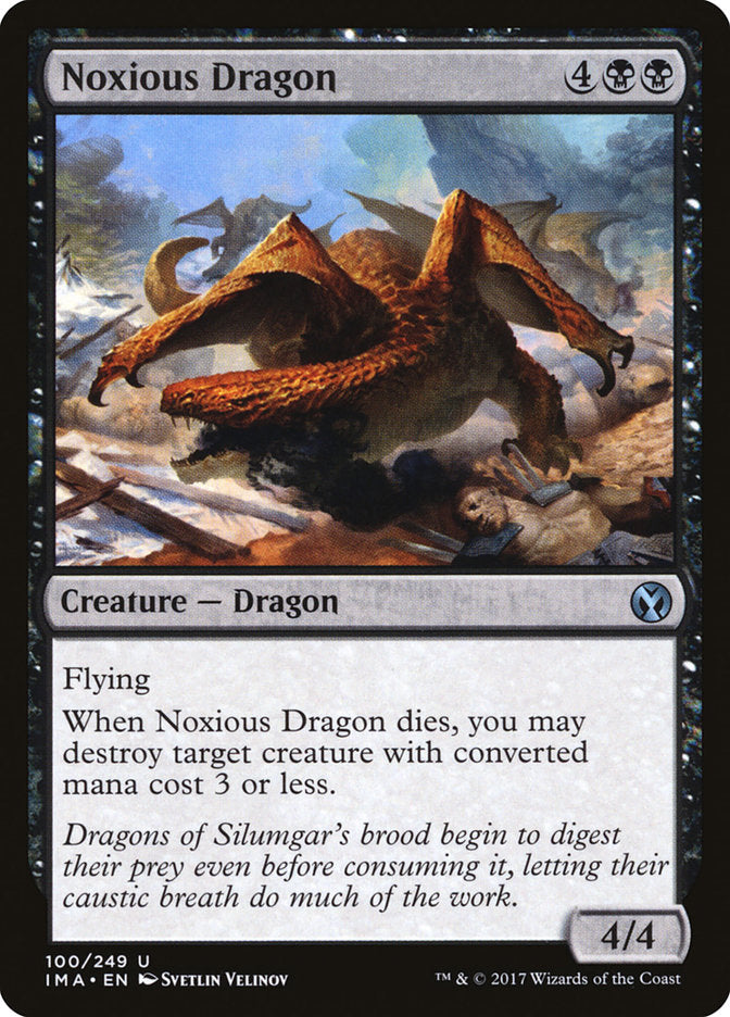 noxious dragon - Magic The Gathering - iconic masters ima-100
