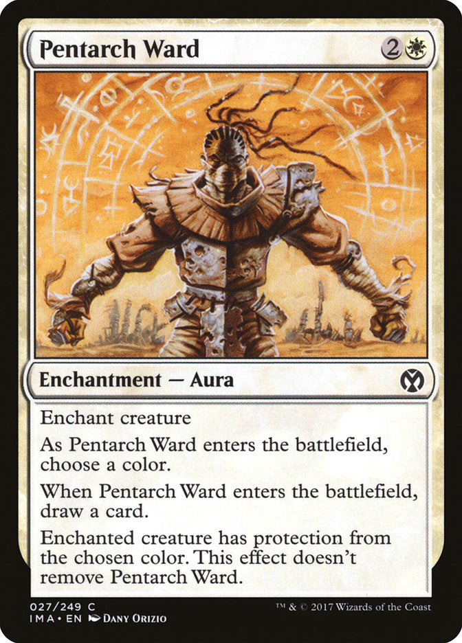 pentarch ward magic the gathering iconic masters ima-27