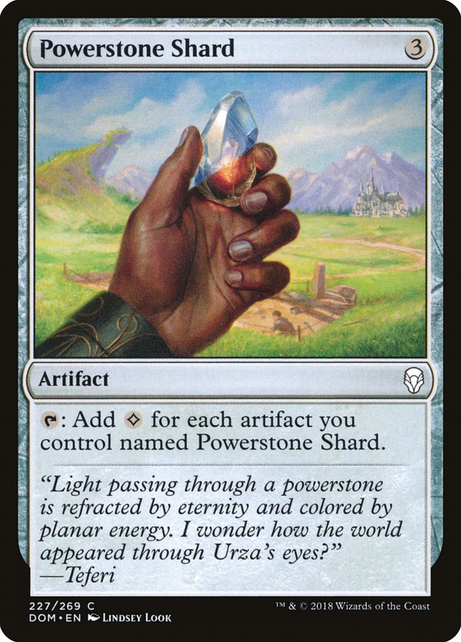 Powerstone Shard - Foil - Dominaria - Magic The Gathering