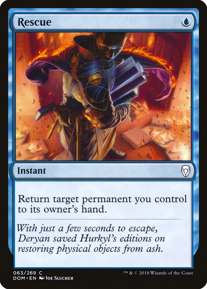 rescue - Magic The Gathering - dominaria dom-63