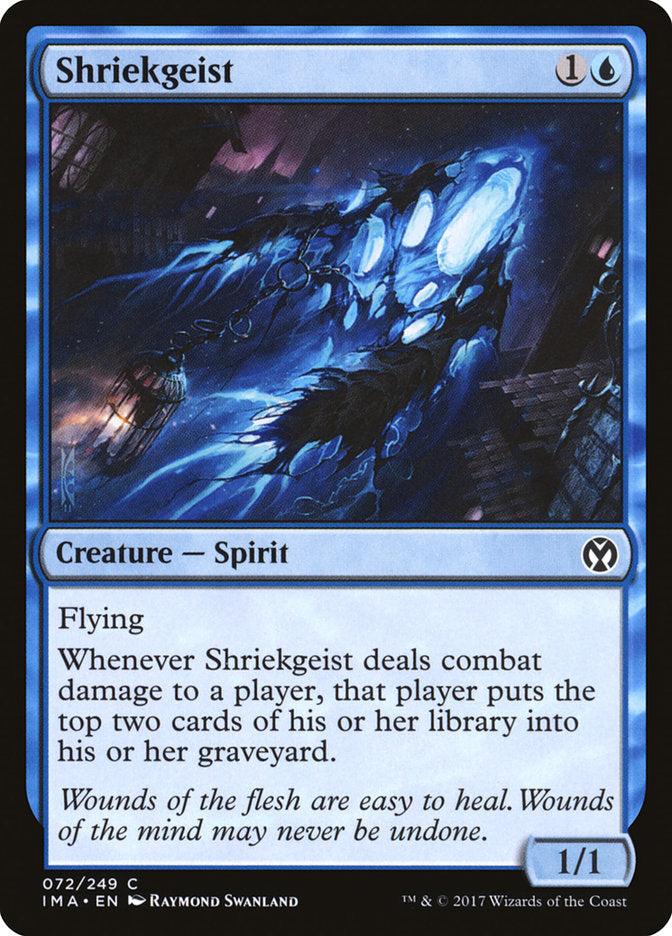 shriekgeist magic the gathering iconic masters ima-72