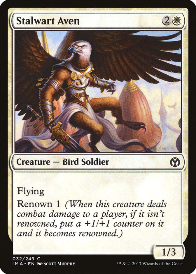 stalwart aven - Magic The Gathering - iconic masters ima-32