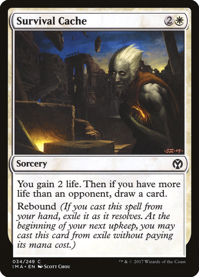 survival cache - Magic The Gathering - iconic masters ima-34