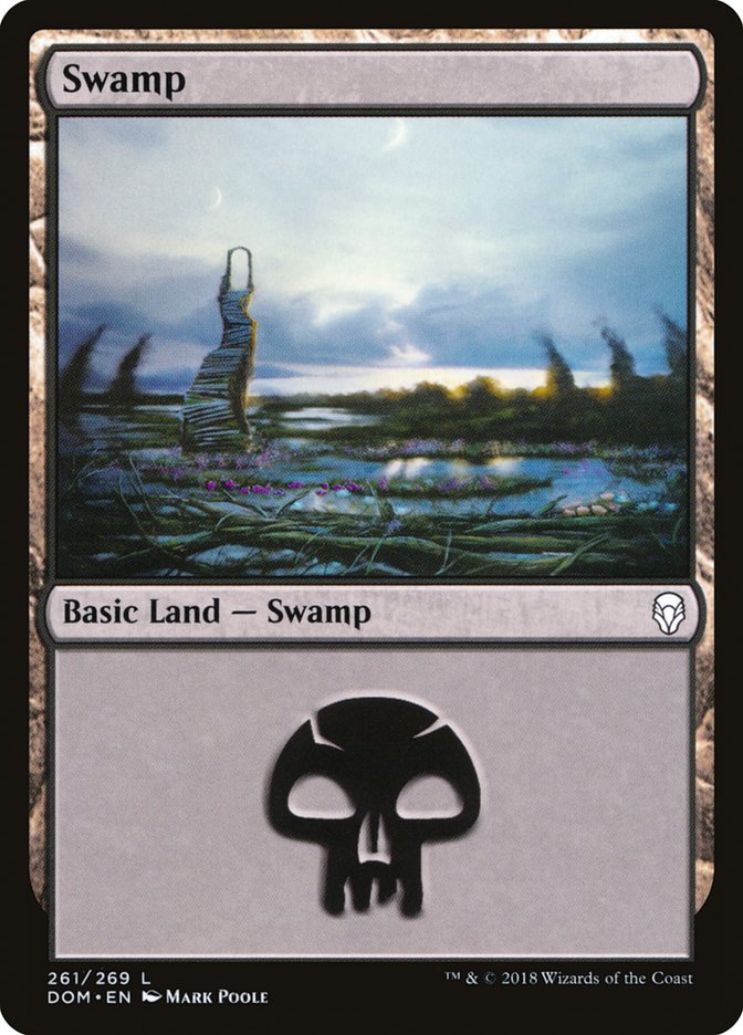 swamp - Magic The Gathering - doninaria dom-261