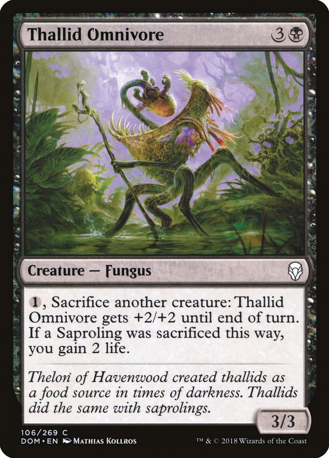 thallid omnivore - Magic The Gathering - dominaria dom-106