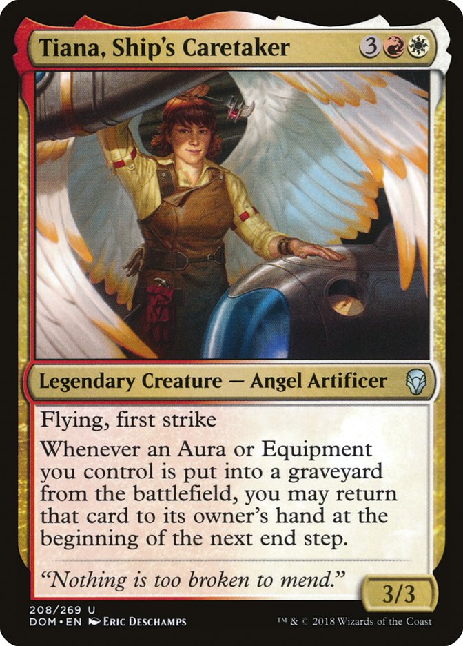 tiana ship's caretaker - Magic The Gathering - dominaria dom-208