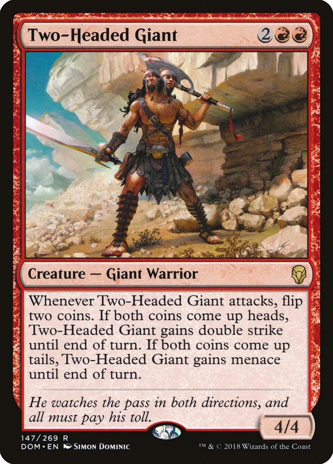 two headed giant - Magic The Gathering - dominaria dom-147