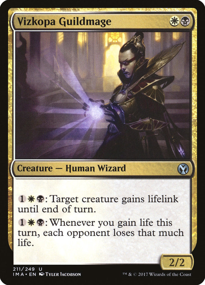 vizkopa guildmage magic the gathering iconic masters ima-211