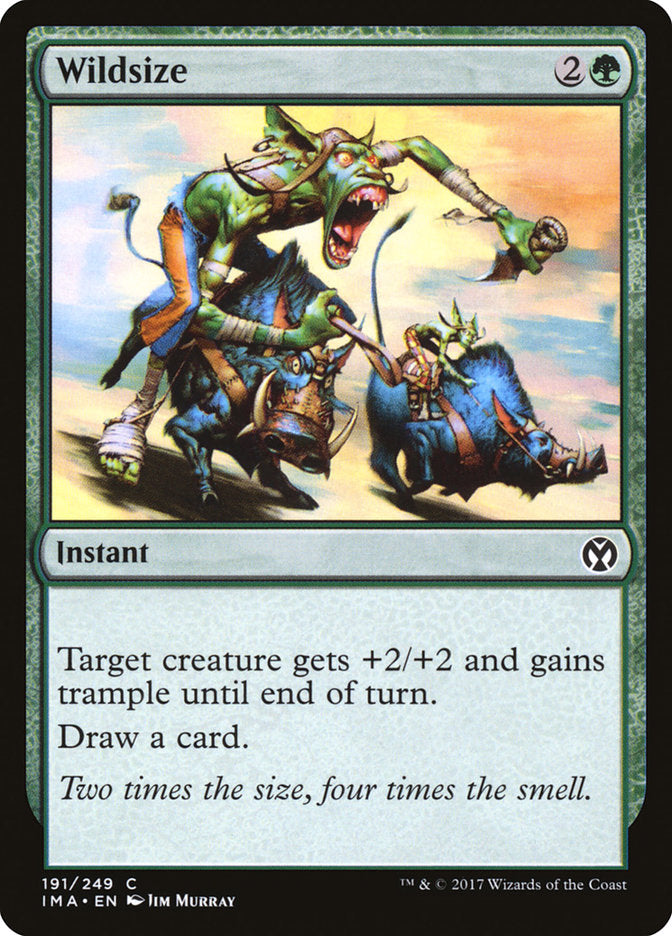 wildsize - Magic The Gathering - iconic masters ima-191