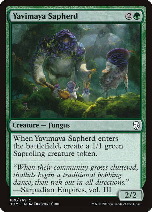 yavimaya sapherd - Magic The Gathering - dominaria dom-189