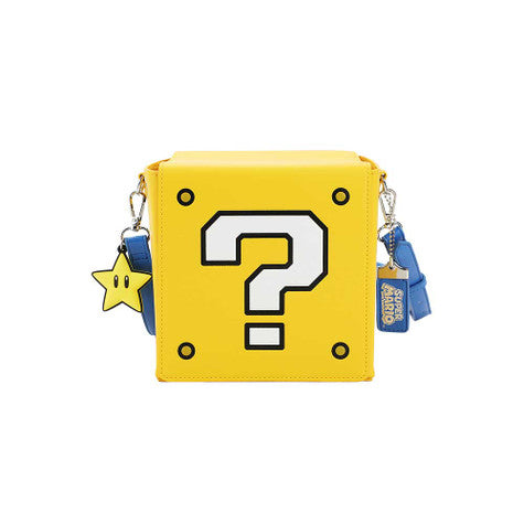 Super Mario: Mystery Block Shaped Crossbody