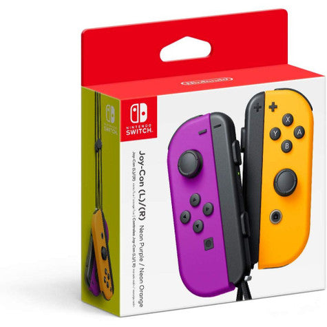 Switch Joy-Con (L/R) - Neon Purple / Neon Orange