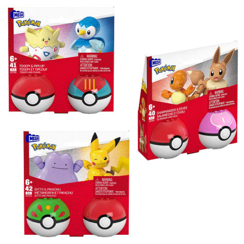 MEGA Pokemon Poke Ball Coll. 3 - Assorted Display (3)