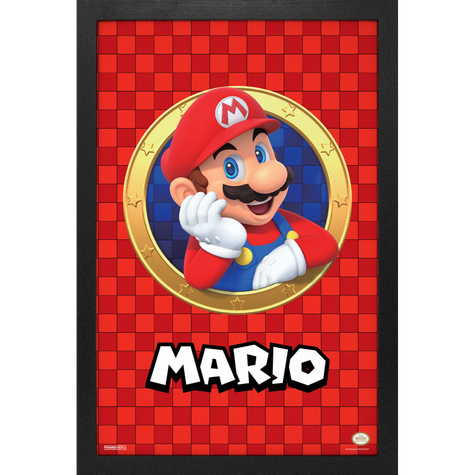 Framed Prints 11 x 17 - Super Mario Bros - 3D Mario
