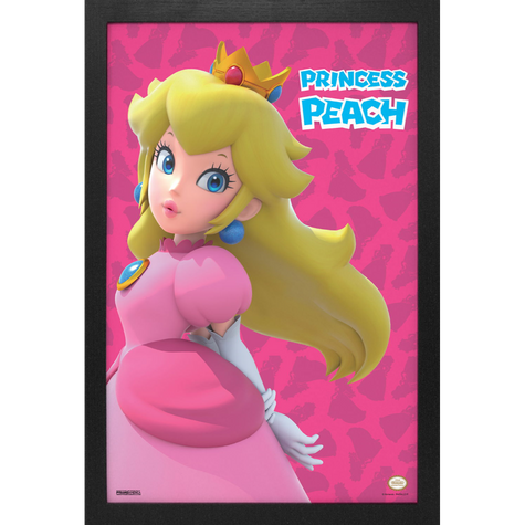 Framed Prints 11 x 17 - Super Mario - The Princess