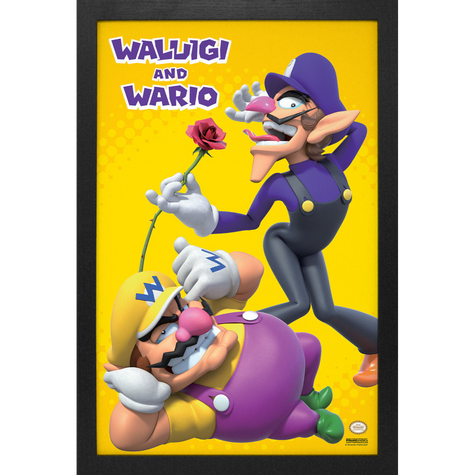 Framed Prints 11 x 17 - Super Mario Bros - Rascals (Waluigi and Wario)
