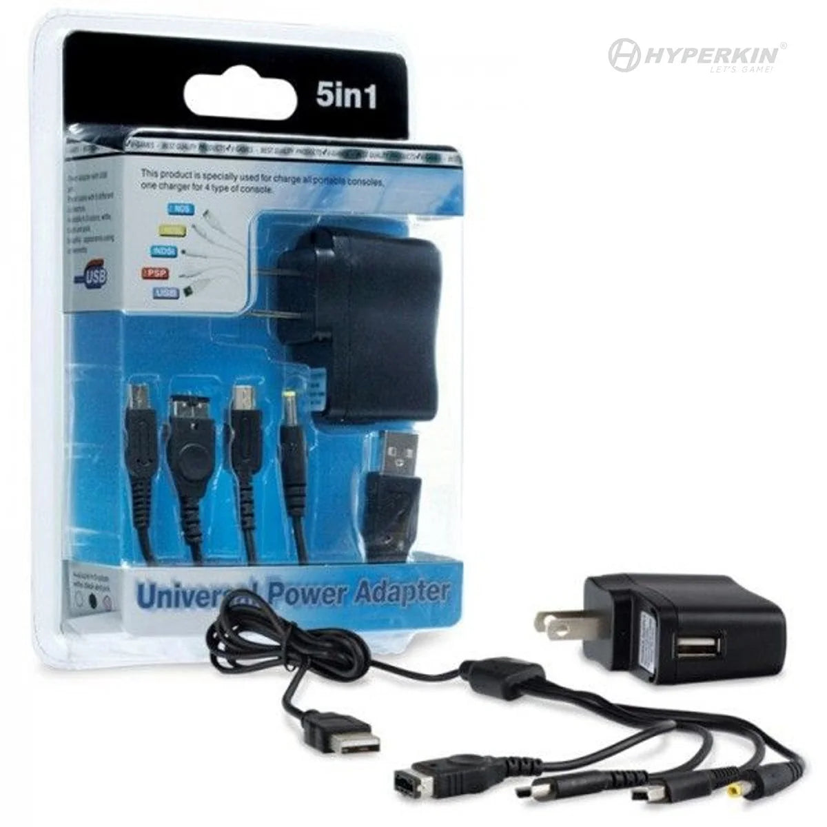 5-n-1 Universal Power Adapter DS® / DS® Lite / DSi® / PSP®