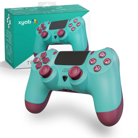 PS4 Wireless Bluetooth Controller: Tropical Teal - xyab