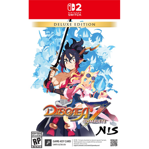 Disgaea 7 Complete: Deluxe Edition - Switch 2 (Game-Key Card)