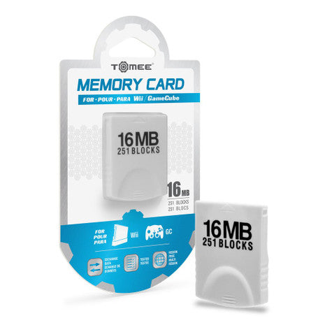 Gamecube / Wii Memory Card 16MB - Tomee