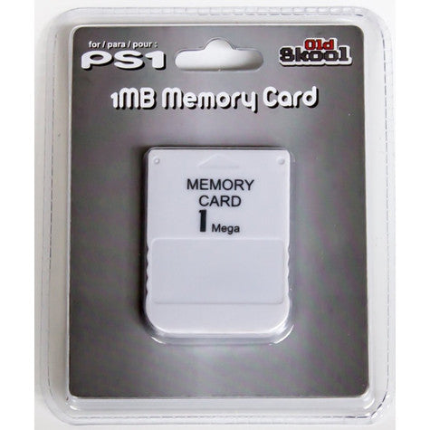 PSX Memory Card 1MB - Old Skool