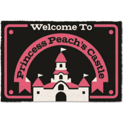 Door Mat: Nintendo - Peachs Castle
