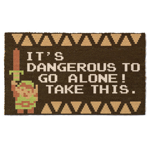 Door Mat - Zelda: It's Dangerous