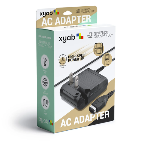 GBA SP / DS AC Adapter - XYAB