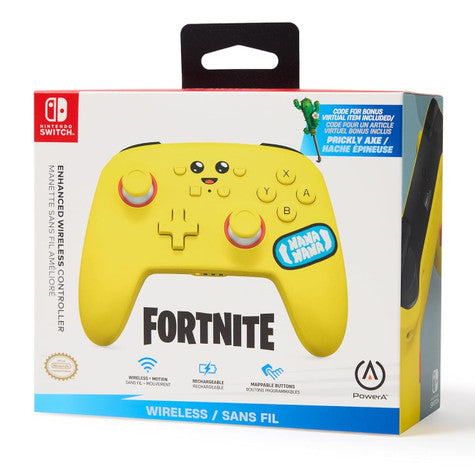 Switch Controller Enhanced Wireless: Fortnite: Peely - PowerA