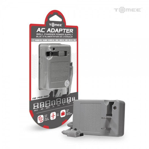 3DS XL / 3DS / 2DS / DSi XL / DSi AC Adapter - Tomee