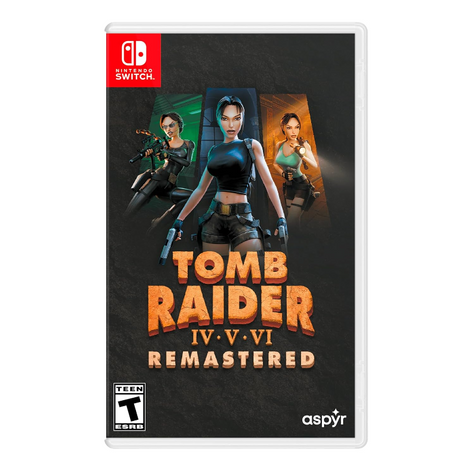 Tomb Raider IV-VI Remastered Starring Lara Croft - Switch